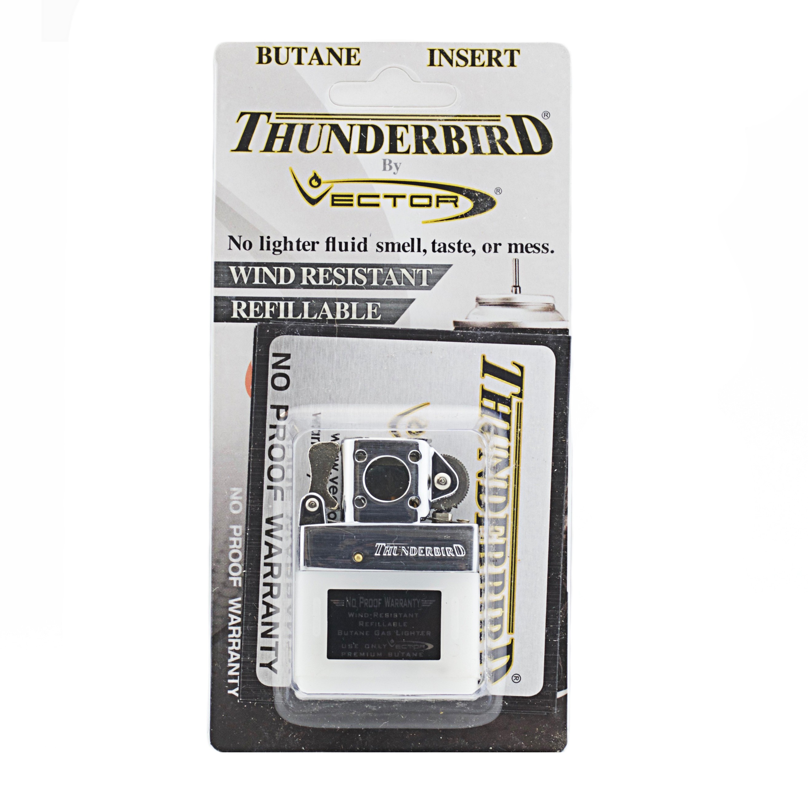 Thunderbird Vector Regular Pipe Flame Zippo Butane Insert Sybarite Pipe