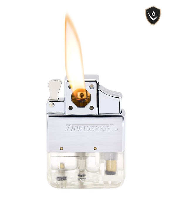 Thunderbird Vector Regular Pipe QP Flame Zippo Butane Insert Sybarite